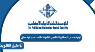 كيفية حساب المعاش التقاعدي التأمينات للمكلف برعاية معاق